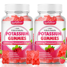 Gummies de Citrate de Potassium 1000mg softbear, emballage avant