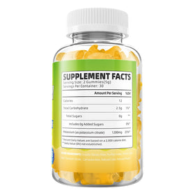 Gummies de citrate de potassium GrnLife au goût ananas