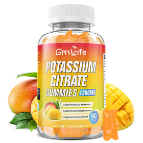 Gummies de Citrate de Potassium GrnLife goût mangue, vue avant