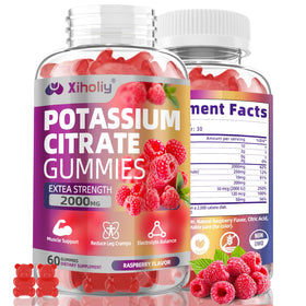 Gummies de Citrate de Potassium XIHOLIY avec affichage de la boîte