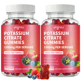 Gummies de Citrate de Potassium yirgnzu 1500mg vue de face