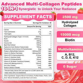 Gummies de collagène Sijigood sur une table
