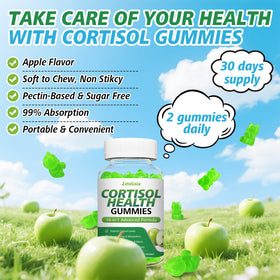 Gummies de cortisol Zetelixia avec d'autres compléments alimentaires