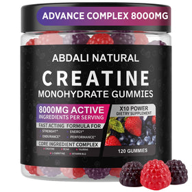 Gummies de créatine ABDALI NATURAL 8000mg vue de face
