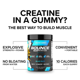 Gummies de créatine Bounce Pro en milieu de vie active