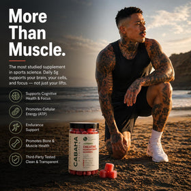 Gummies de créatine Cabana Nutrition, goût pastèque