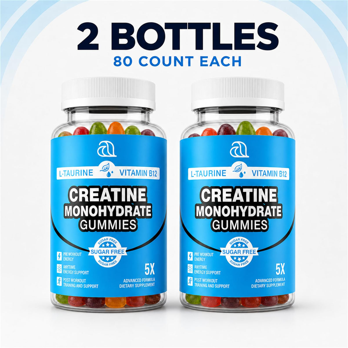 Gummies de créatine DRZIHOOCH en gros plan