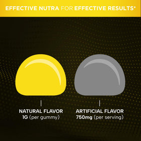 Gummies de créatine Effective Nutra en gros plan