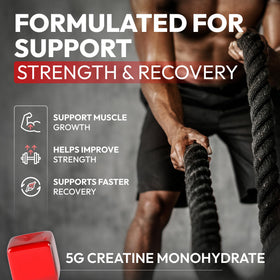 Gummies de créatine HCL Premium Select Nutrition sur une table