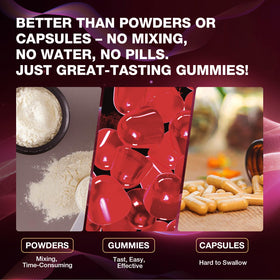 Gummies de créatine letollhold avec des fruits frais