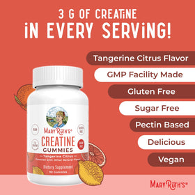 Gummies de créatine MARYRUTH'S, gros plan sur la texture