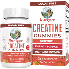 Gummies de créatine MARYRUTH'S saveur tangerine vue avant