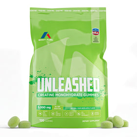 Gummies de créatine monohydrate A1 Body Fuel vue de face avec emballage