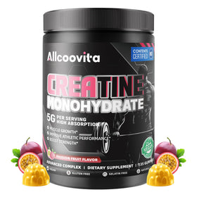 Gummies de créatine monohydrate Allcoovita en emballage avant