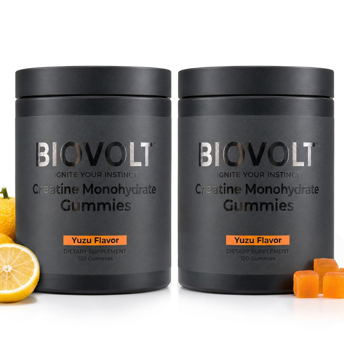 Gummies de créatine monohydrate BIOVOLT, 240 unités, vue de face