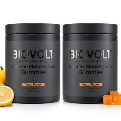 Gummies de créatine monohydrate BIOVOLT, 240 unités, vue de face