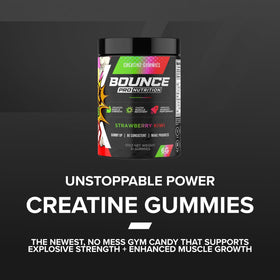 Gummies de créatine monohydrate Bounce Pro, 51 pièces