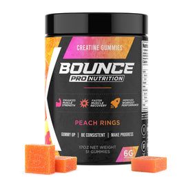 Gummies de créatine monohydrate Bounce Pro en vue de face