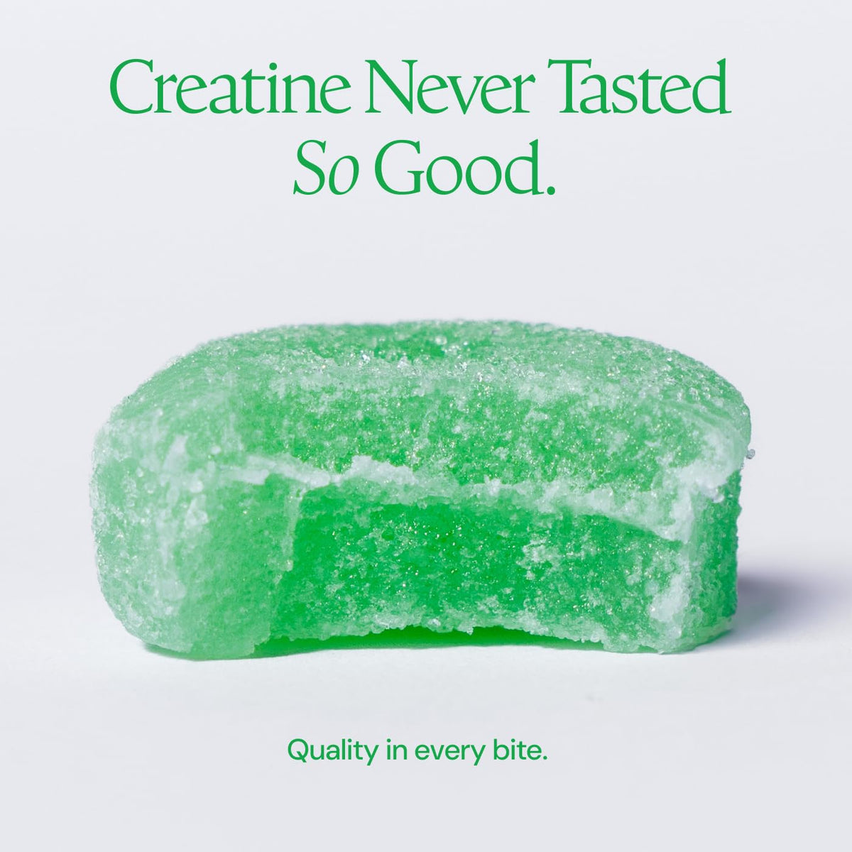 Gummies de Créatine Monohydrate Create sur une table