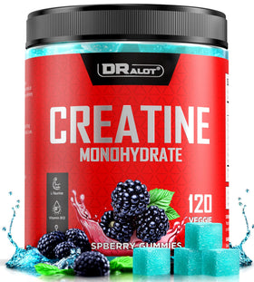 Gummies de Créatine Monohydrate Dralot Nutrition, vue de l'emballage