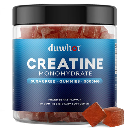 Gummies de créatine monohydrate duwhot pot de 120 unités vue de face