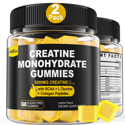 Gummies de créatine monohydrate EnvyCure en emballage avant