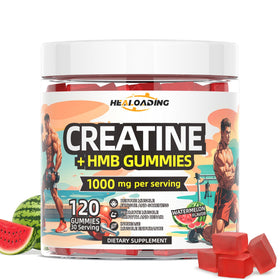 Gummies de créatine monohydrate HMB HEALOADING en pot