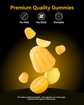 Gummies de créatine monohydrate Inner Brightness en gros plan