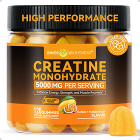 Gummies de créatine monohydrate Inner Brightness, vue de face