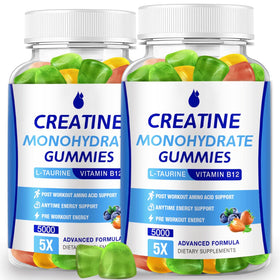 Gummies de créatine monohydrate MaxHemp vue de face avec emballage