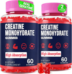 Gummies de créatine monohydrate Trupretty en paquet de 431g