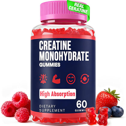 Gummies de créatine monohydrate Trupretty en vue de face