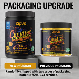 gummies de créatine monohydrate zipvit sur un fond de sport