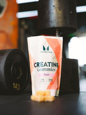 Gummies de Créatine Myprotein, vue de face, sachet ouvert