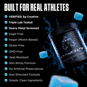 Gummies de créatine STONEPACK, utilisation au gymnase
