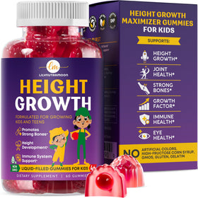 Gummies de Croissance en Hauteur LM LILYNUTRAMOON, boîte de 60 gummies