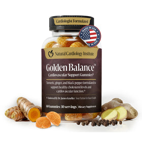 Gummies de Curcuma et Gingembre Natural Cardiology Institute, vue de face