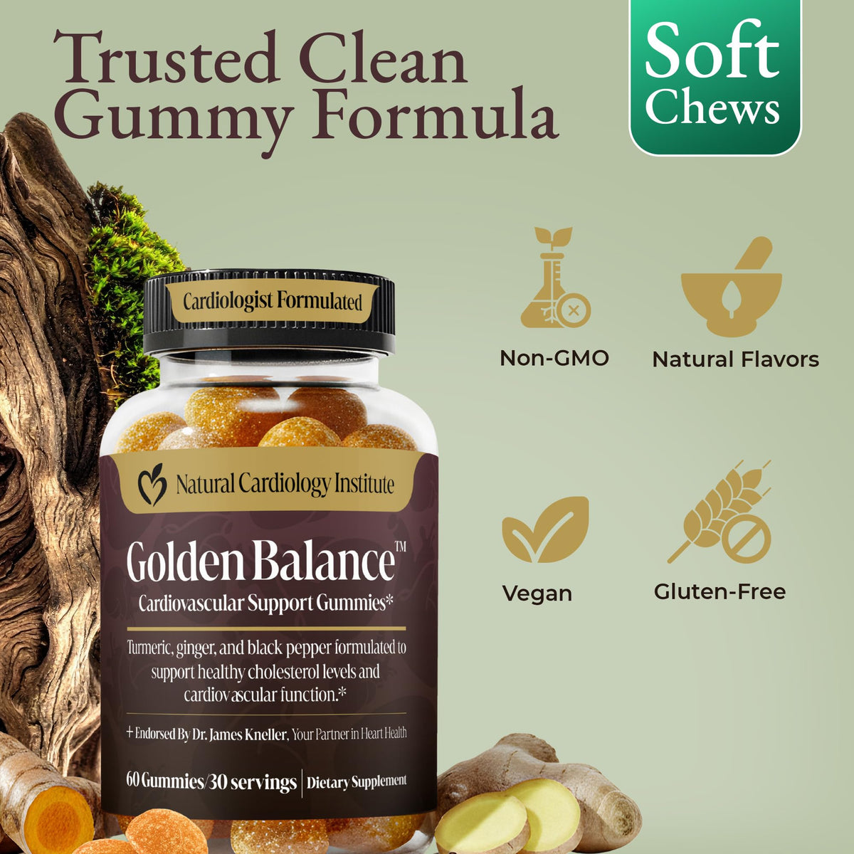 Gummies de Curcuma et Gingembre, présentation des gummies