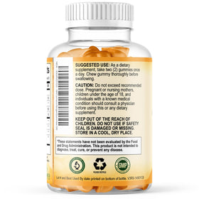 Gummies de curcuma Nature's Nutrition prêtes à être dégustées
