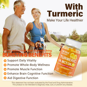 Gummies de curcuma NEVISS, emballage ouvert