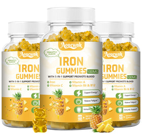 Gummies de fer Aouewnk 100MG vue de face