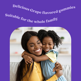 Gummies de fer BeLive, prise en main pour montrer la taille