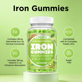 Gummies de Fer CFILIHTC, emballage avec informations nutritionnelles