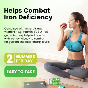 Gummies de fer Dilib, gummies en forme de fruits