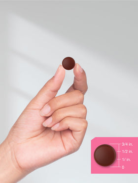Gummies de fer Horbäach, vue de côté, détails du produit