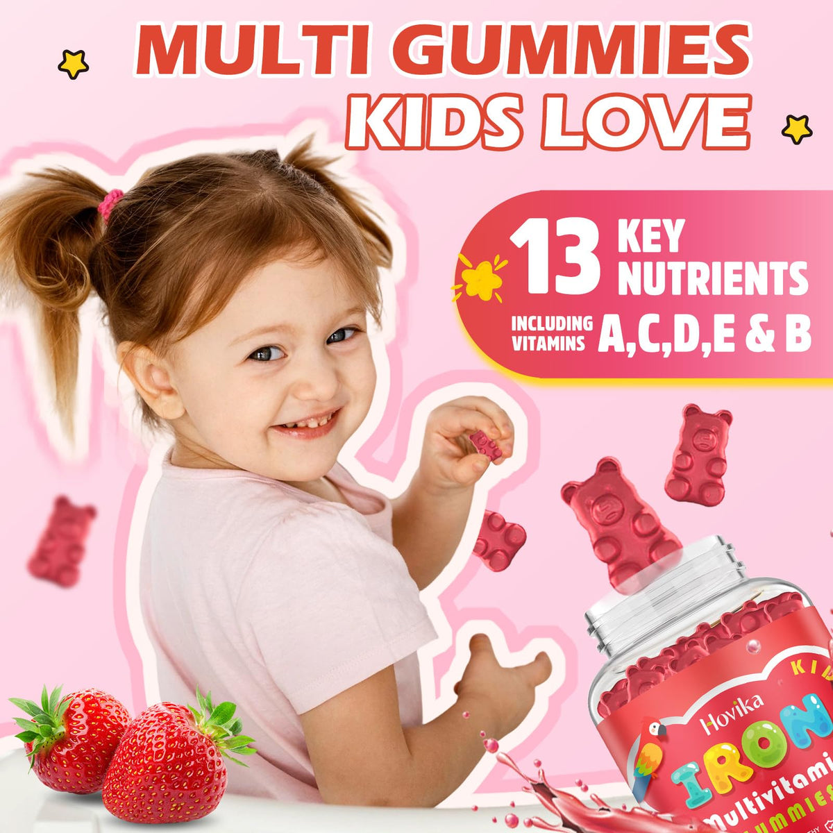 Gummies de Fer Hovika, vue de côté montrant la texture