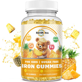 Gummies de Fer pour Enfants ReviNutra vue de face
