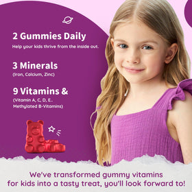 Gummies de fer ReviNutra, vue de face avec étiquette