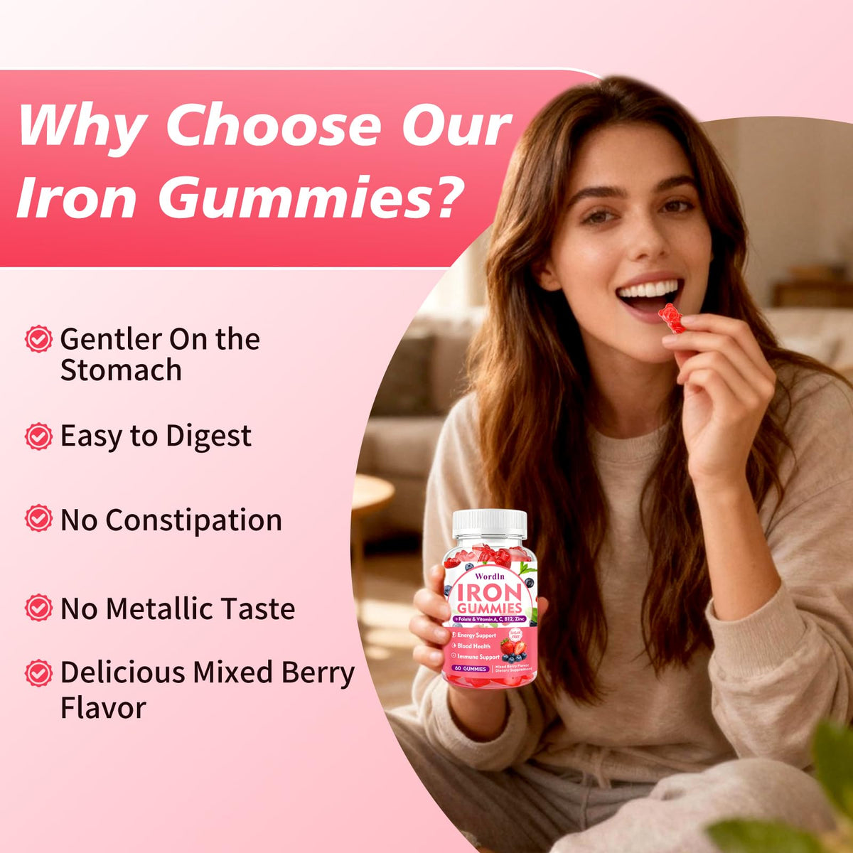 Gummies de Fer Wordln, prise en main