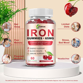 Gummies de Fer ZHPHK prêtes à être consommées